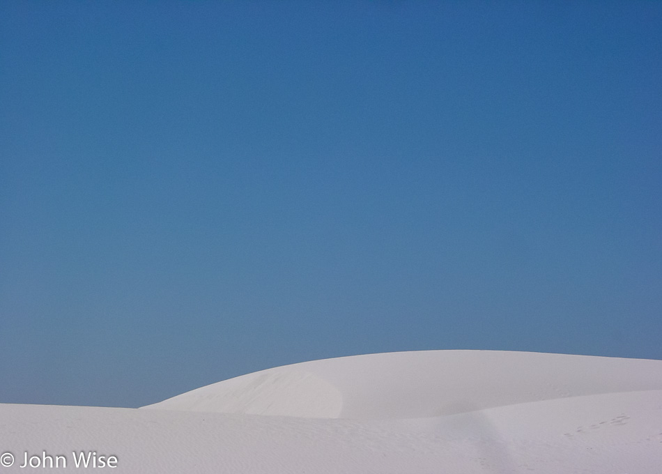 White Sands National Monument in Alamogordo, New Mexico