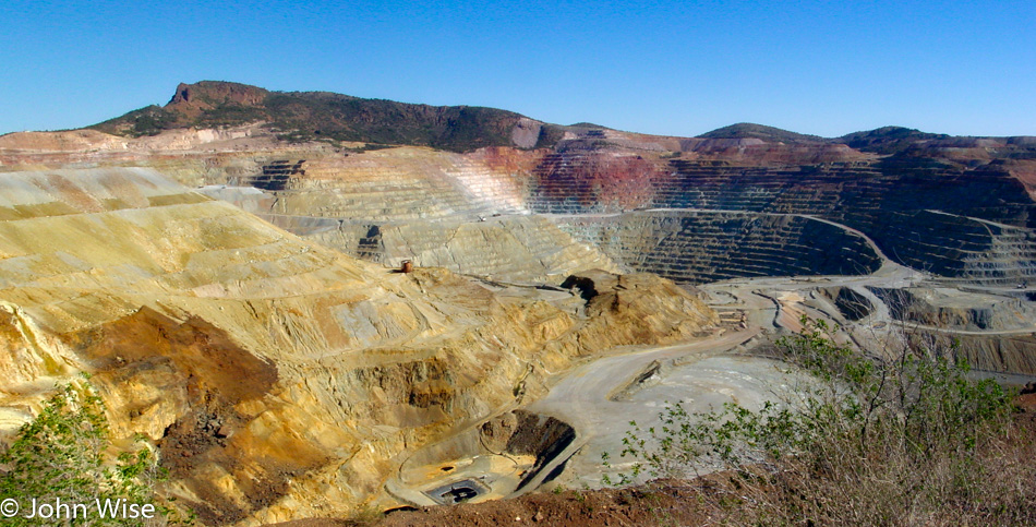 Morenci Mine near Clifton, Arizona