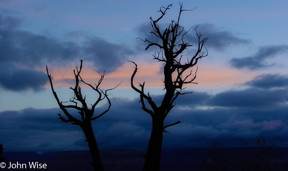 Sunrise at the Grand Canyon National Park in Arizona