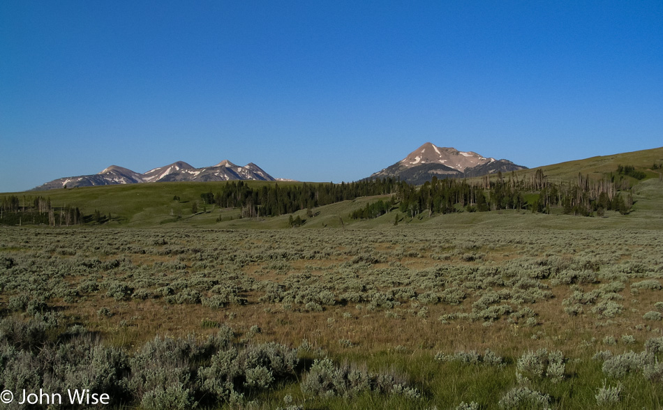 Yellowstone National Park in Wyoming