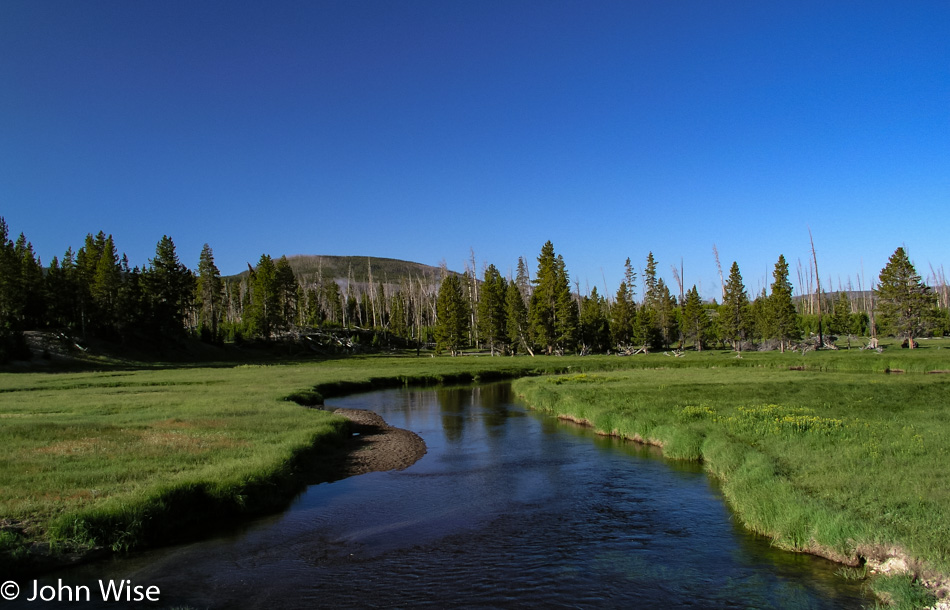 Yellowstone National Park in Wyoming