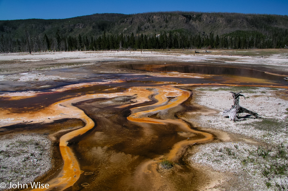 Yellowstone National Park in Wyoming