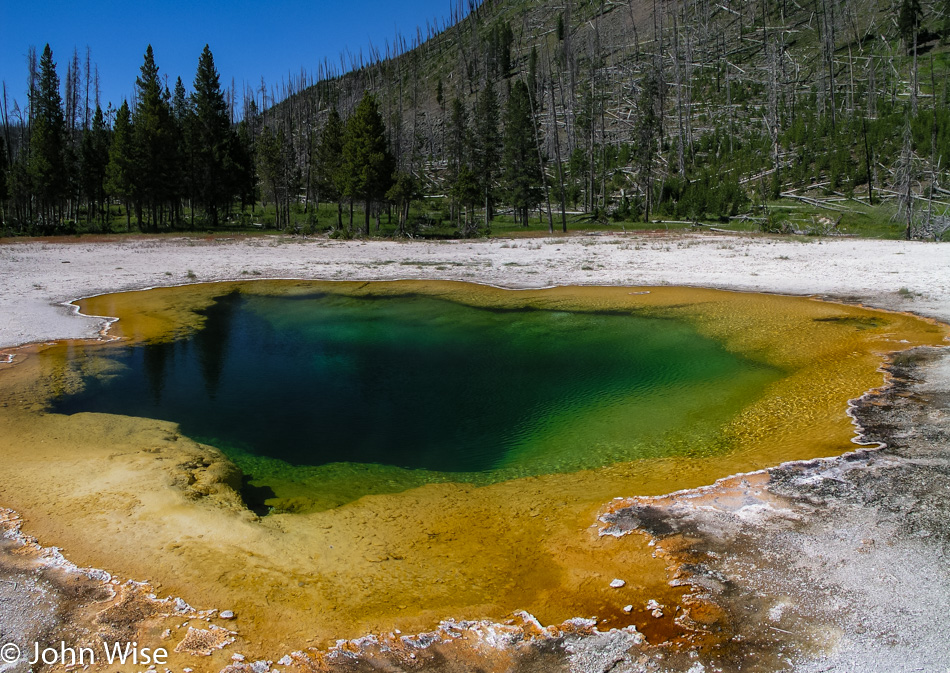 Yellowstone National Park in Wyoming