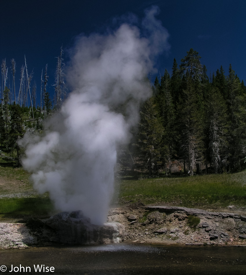 Yellowstone National Park in Wyoming