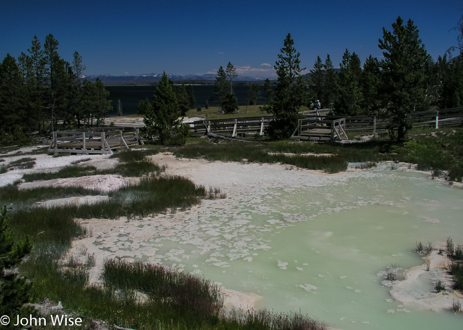 Yellowstone National Park in Wyoming