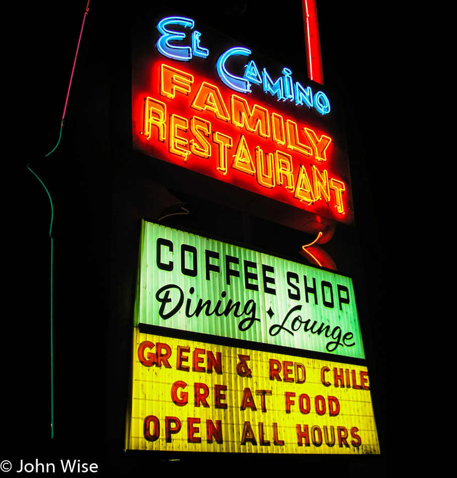 El Camino Family Restaurant in Socorro, New Mexico