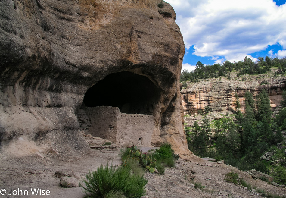 Gila Cliff Dwellings National Monument in New Mexico