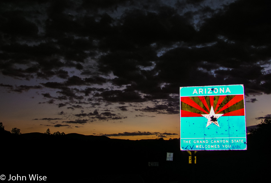 Arizona state sign