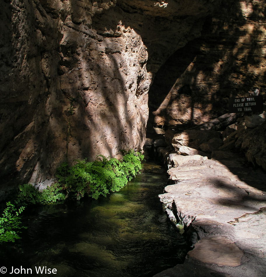 Montezuma Well National Monument in Rimrock, Arizona