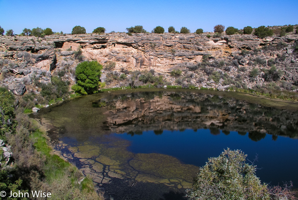 Montezuma Well National Monument in Rimrock, Arizona