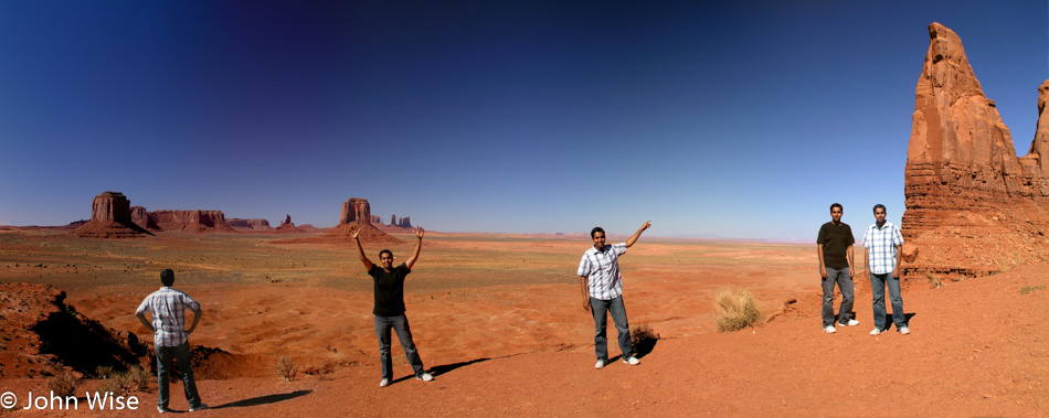Jay Patel at Monument Valley in Southern Utah