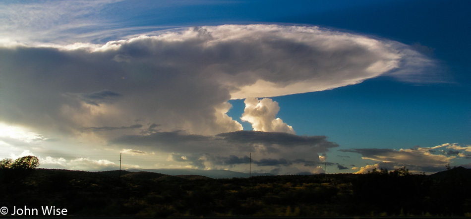 Driving north in Arizona