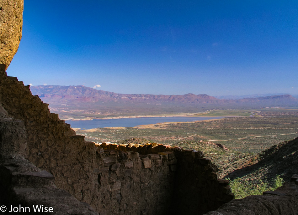 Roosevelt Lake at Tonto National Monument in Arizona