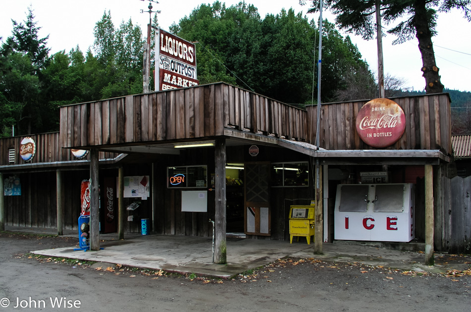 Swains Flat Outpost in Humboldt County, California
