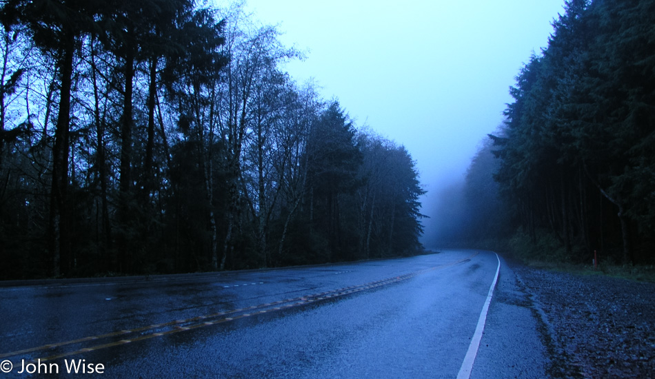 Dawn on the Oregon coast 