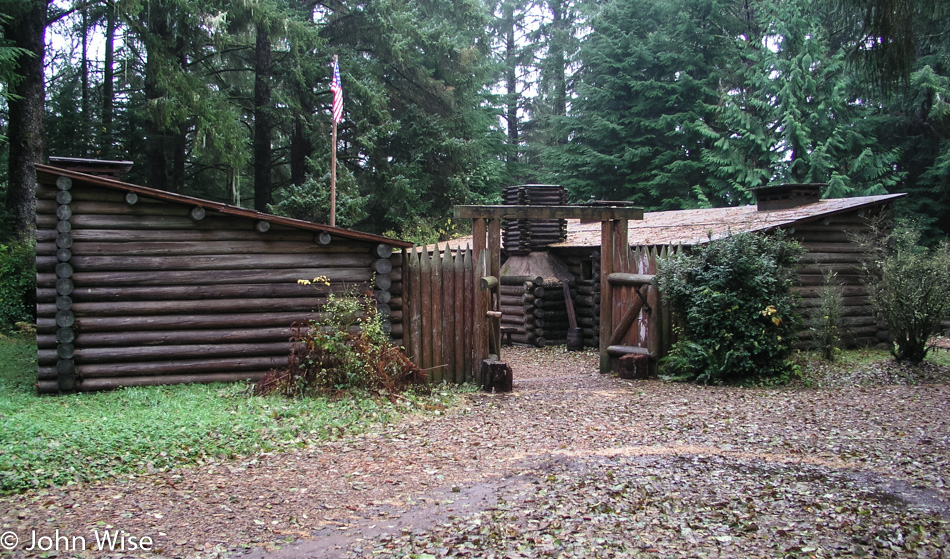 Fort Clatsop Lewis and Clark National Historic Park in Astoria, Oregon