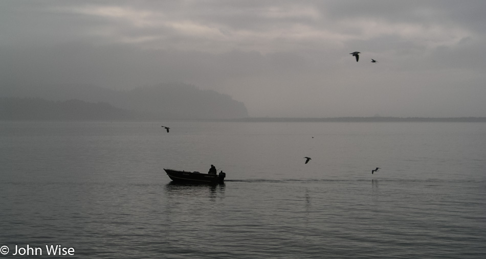 Fishing on the Oregon coast