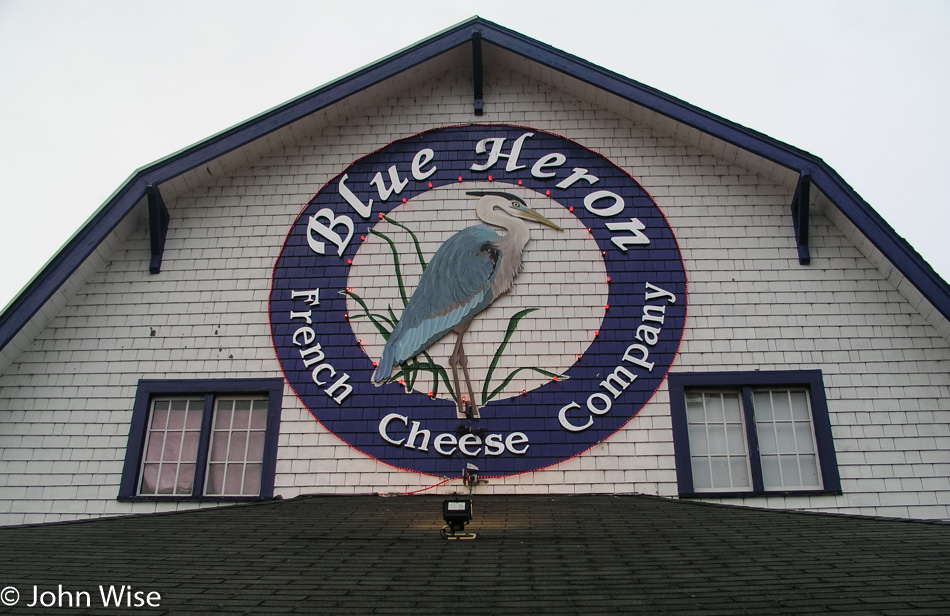 Blue Heron French Cheese Company in Tillamook, Oregon