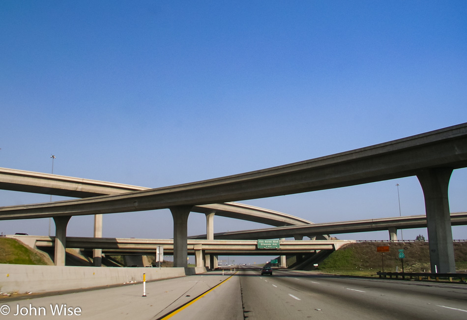 Interstate 60 in Los Angeles, California