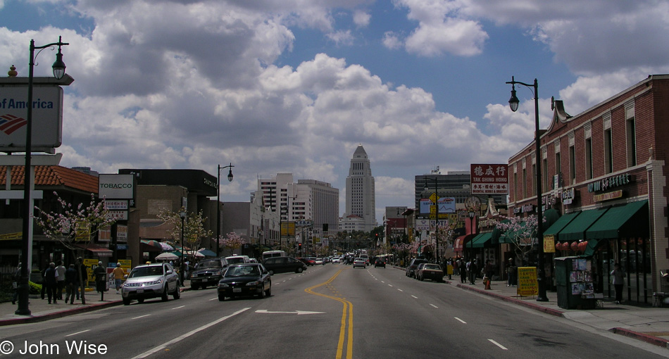 China Town - part of downtown Los Angeles, California
