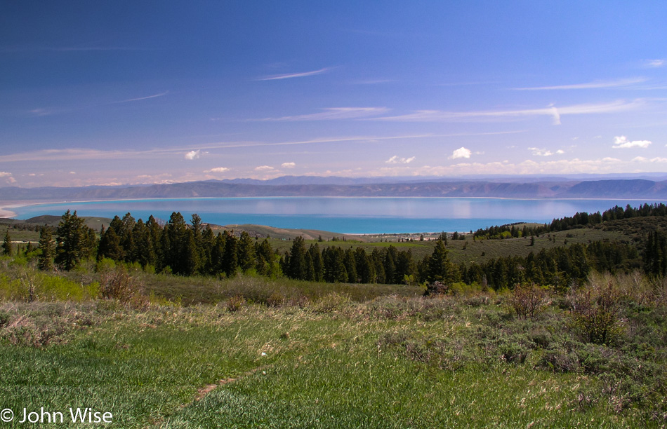 Bear Lake on the Utah / Idaho border