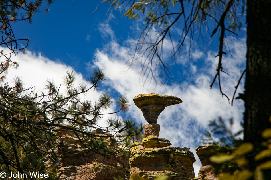 The balancing rocks here at Chiricahua are the main attraction