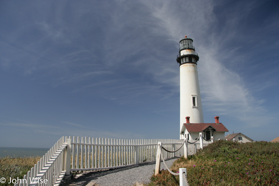 Pigeon Point Lighthouse in California