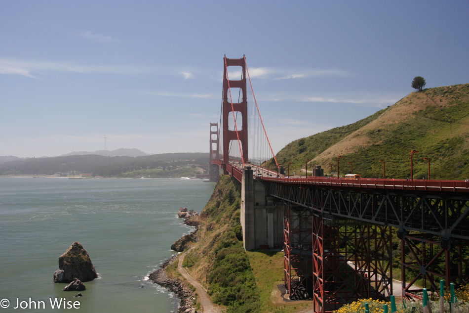 Golden Gate Bridge in San Francisco, California