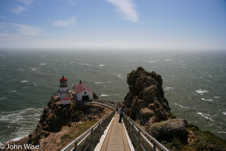 Pt Reyes Lighthouse in Northern California