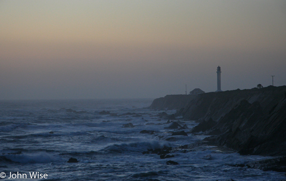 Point Arena Lighthouse in Northern California