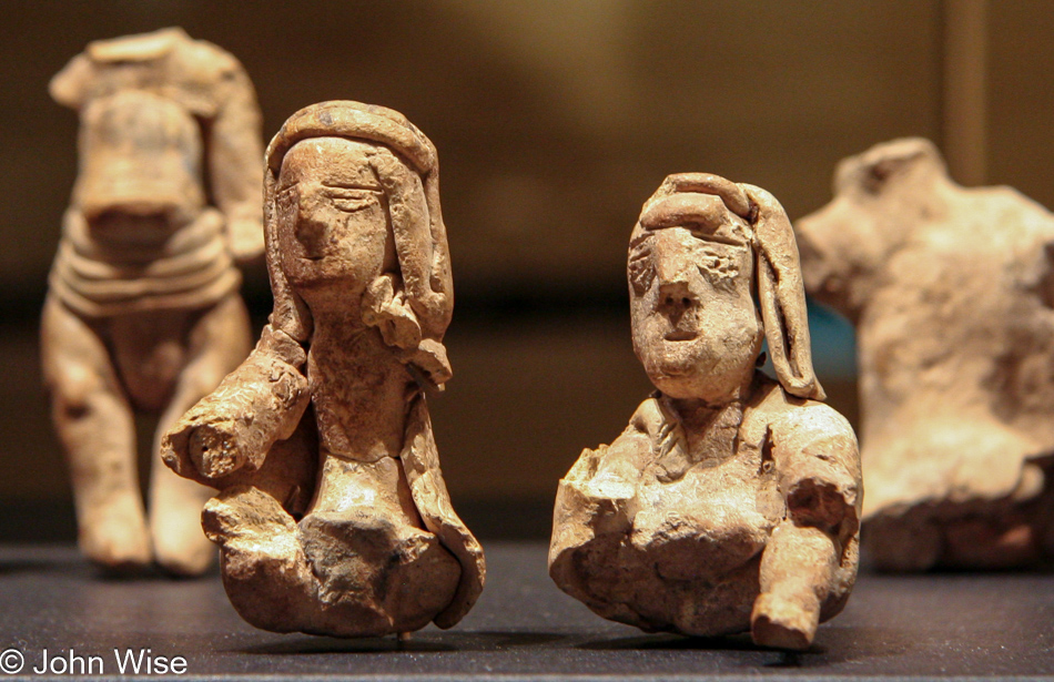 Figurines at the Heard Museum in Phoenix, Arizona
