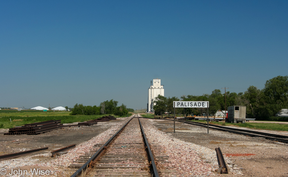 Entering Palisade, Nebraska