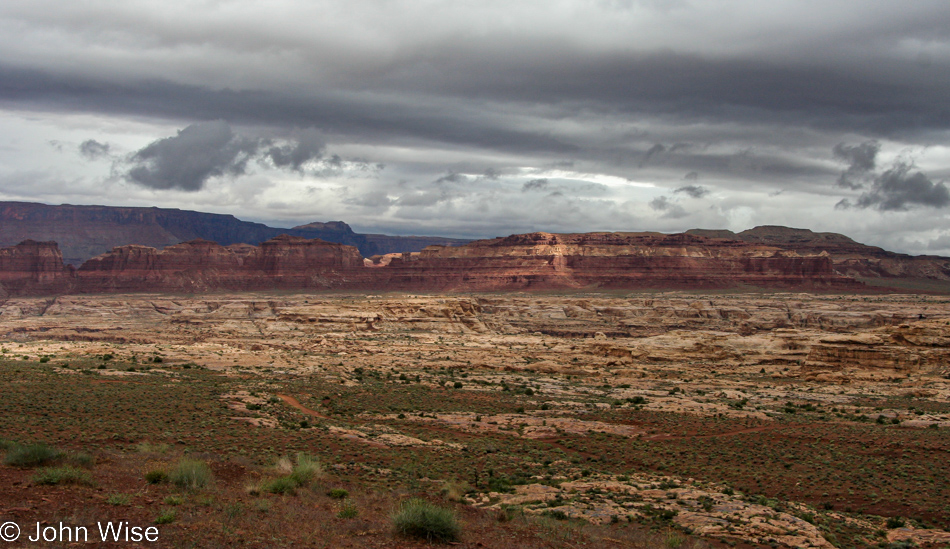 On the way to Lake Powell, Utah