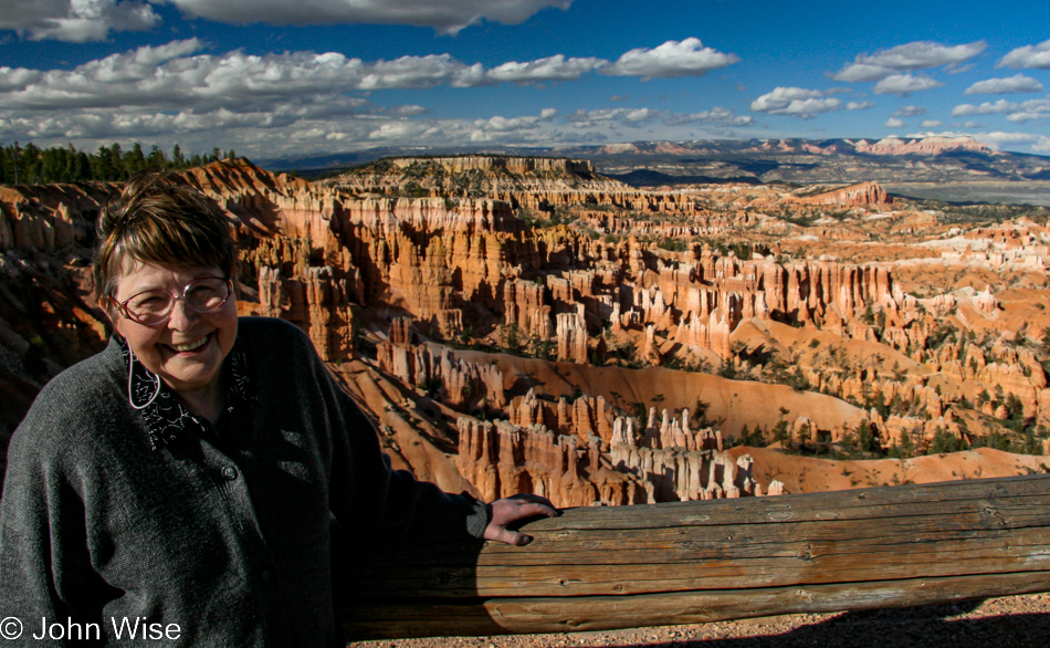 Jutta Engelhardt at Bryce National Park in Utah