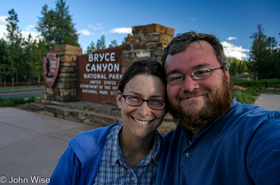 Caroline Wise and John Wise at Bryce National Park in Utah