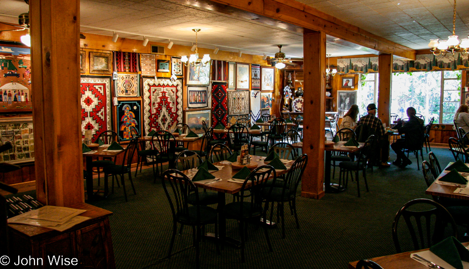 Jacob Lake restaurant at the North Rim of the Grand Canyon National Park in Arizona