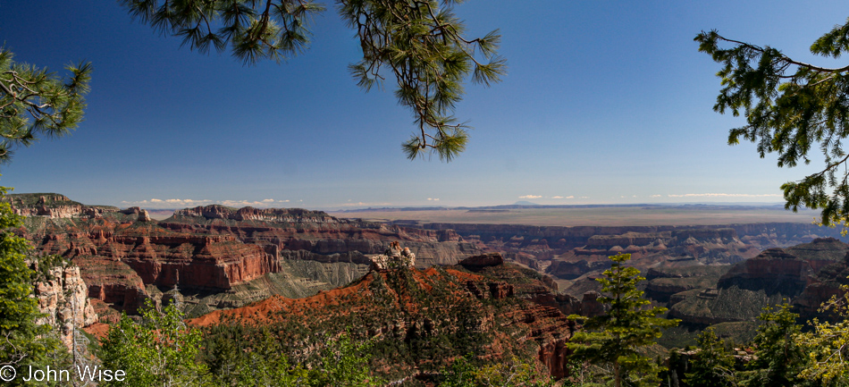 North Rim of the Grand Canyon National Park in Arizona