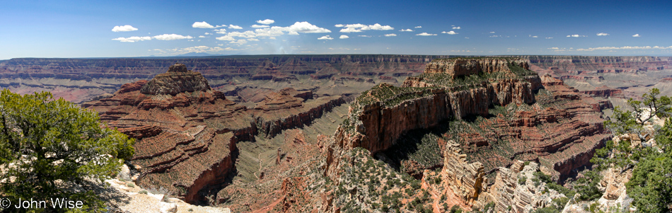 North Rim of the Grand Canyon National Park in Arizona