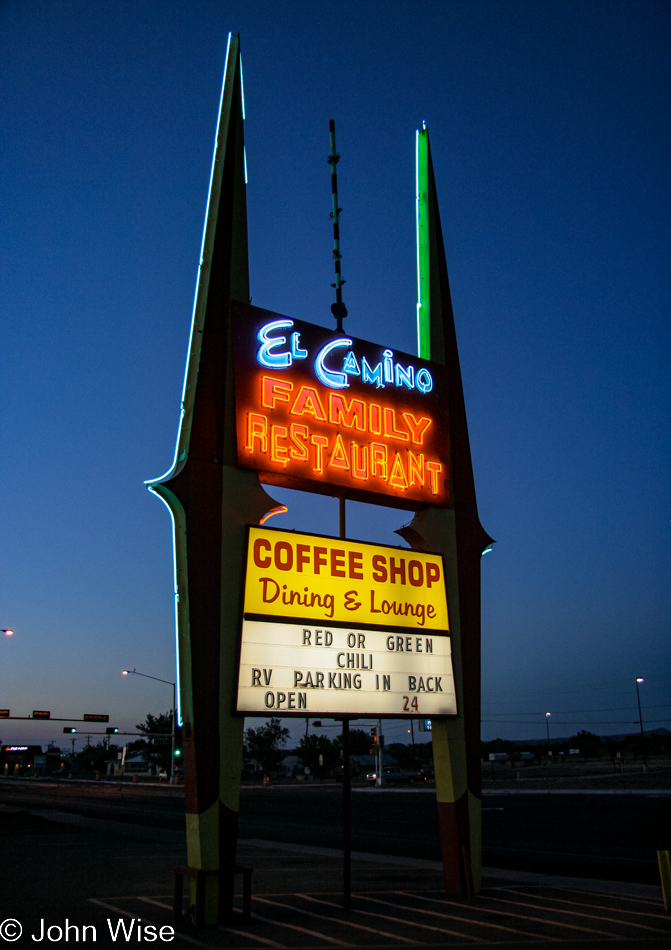 El Camino Family Restaurant in Socorro, New Mexico