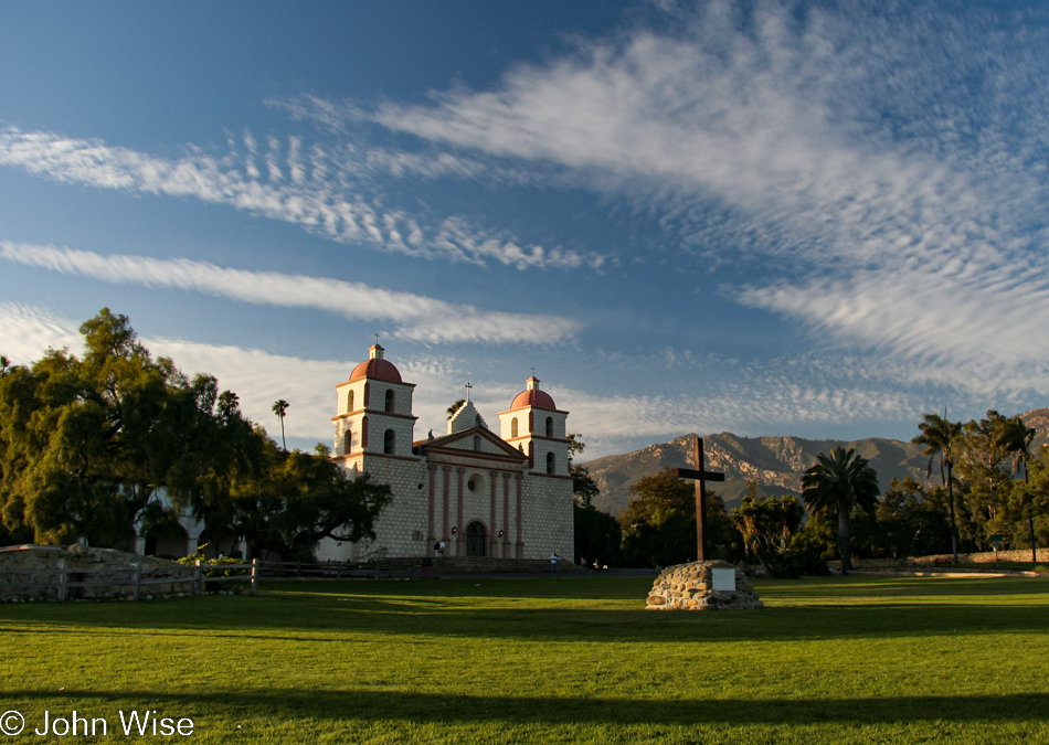 Mission Santa Barbara in California