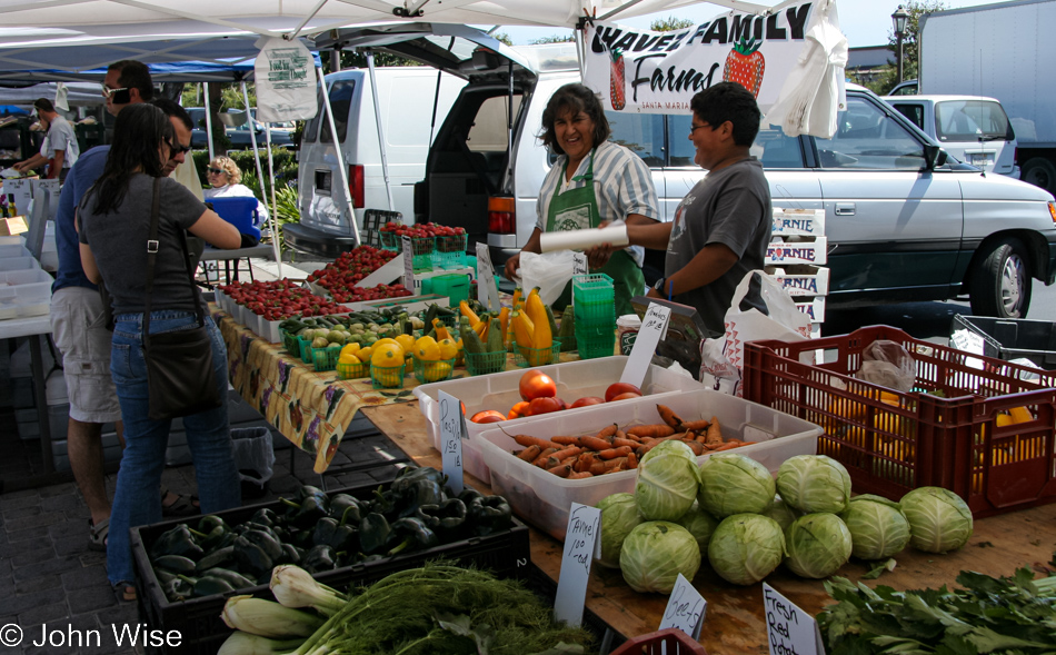 Farmers Market in Goleta, California