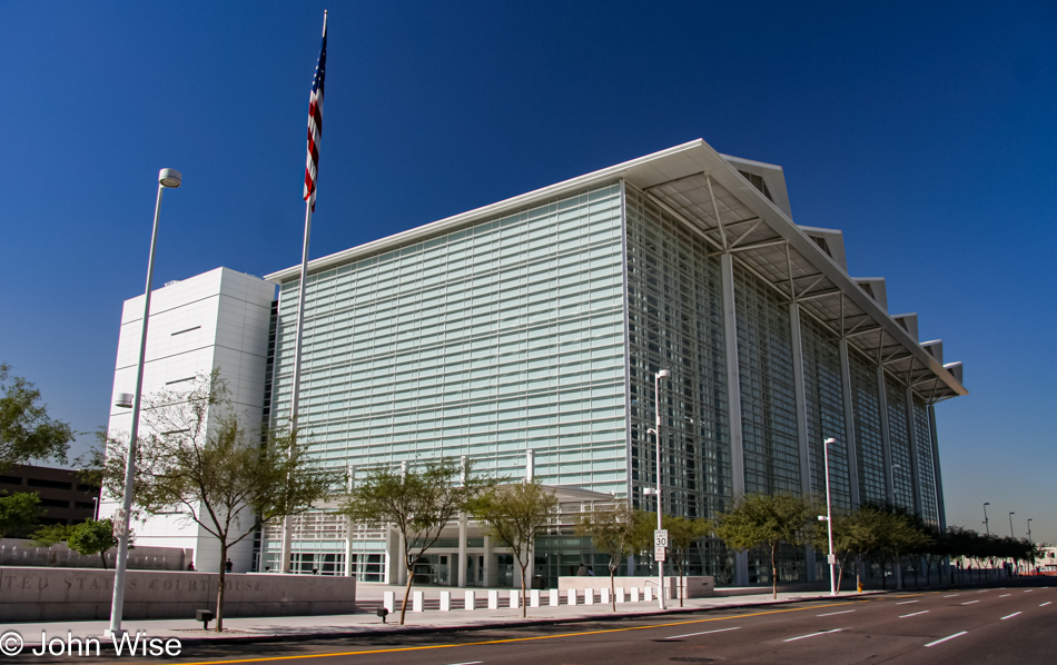 Federal Court House in Downtown Phoenix, Arizona