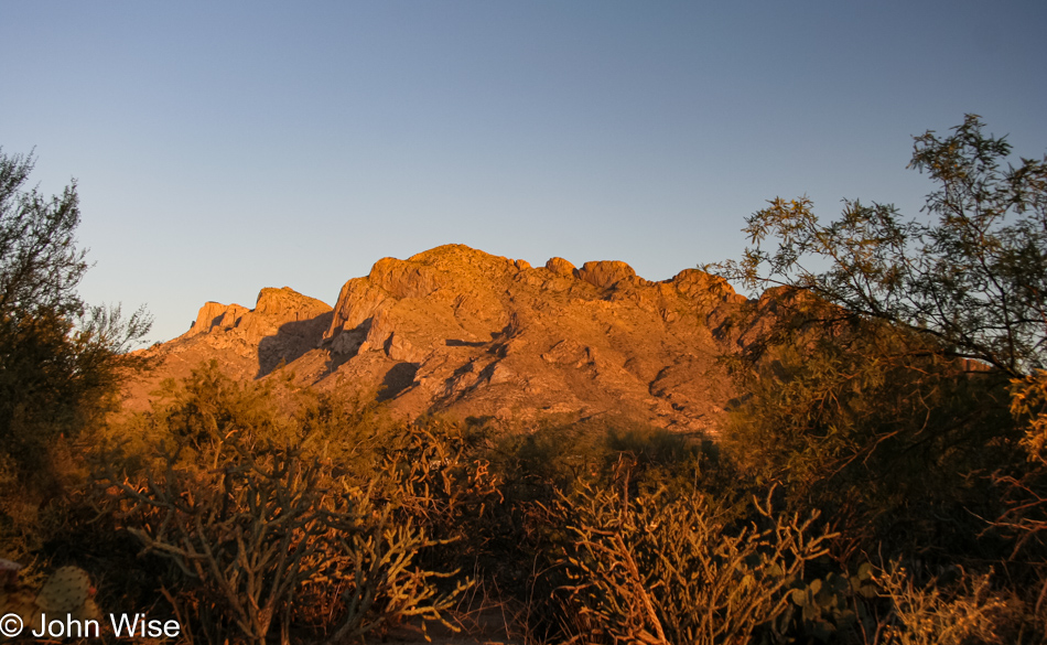 The Front Range part of the Coronado National Forest near Tucson, Arizona