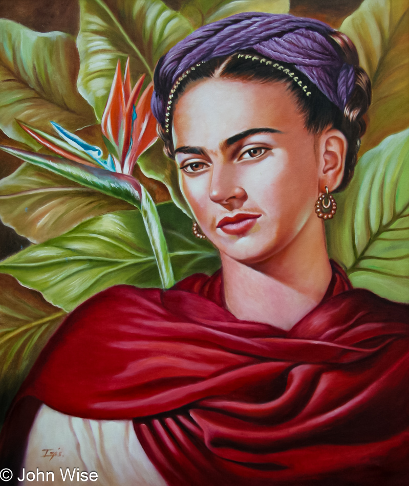 Frida Kahlo as interpreted by Inez Silva, Arturo's mother