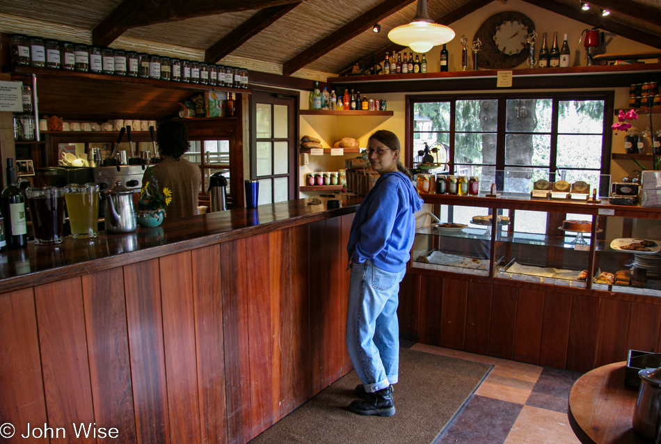 Caroline Wise at Big Sur Bakery in California