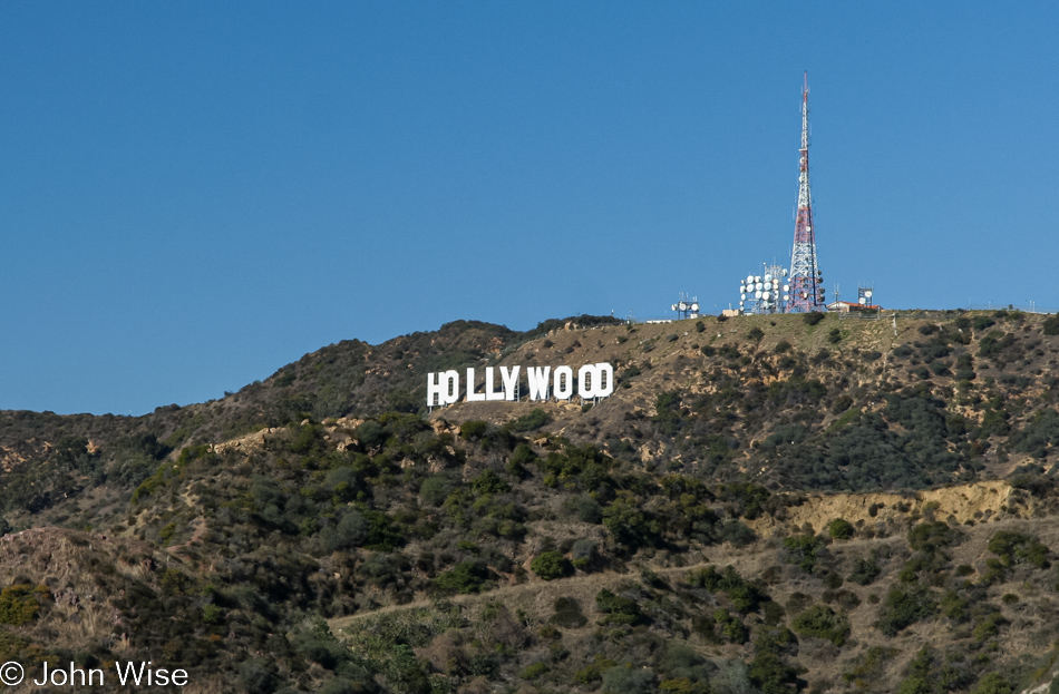 Hollywood sign in Los Angeles, California