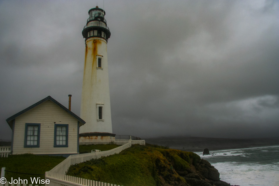 Pigeon Point Lighthouse on the California Coast