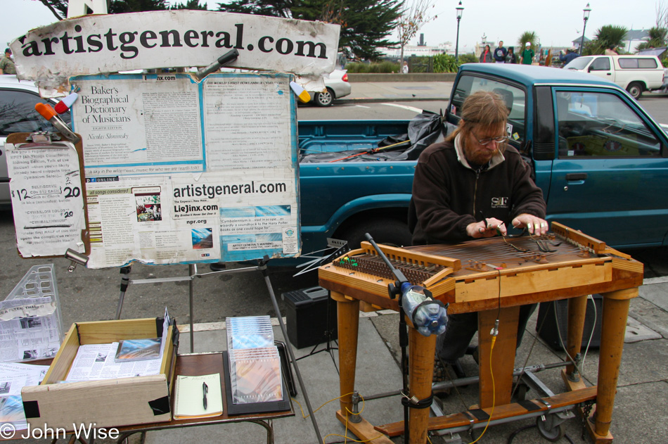 Street Musician in San Francisco, California