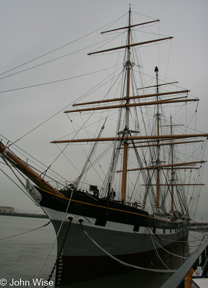 Hyde St. Pier Historic Ships in San Francisco, California