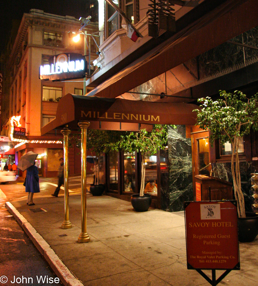 Millennium Restaurant in San Francisco, California 